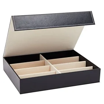 Stylish Juvale 8 Slot Sunglasses Organizer for Eyewear Storage