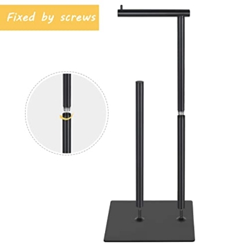 Sunexinlo Freestanding Toilet Paper Holder for Modern Bathrooms