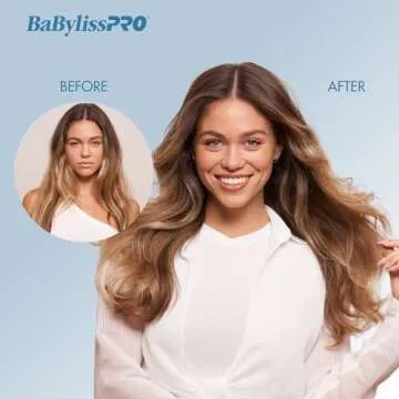 BaBylissPRO 1.25" Curling Iron for Long Hair Styling