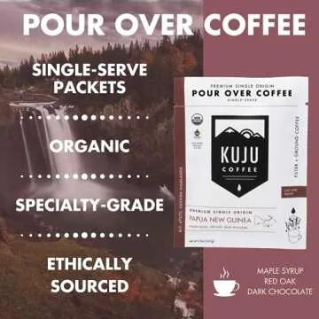 Kuju Coffee Premium Organic Pour Over - 10-pack
