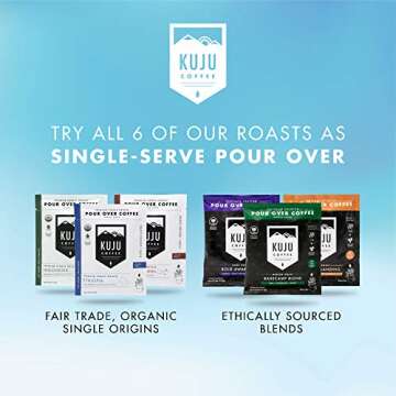 Kuju Coffee Premium Organic Pour Over - 10-pack