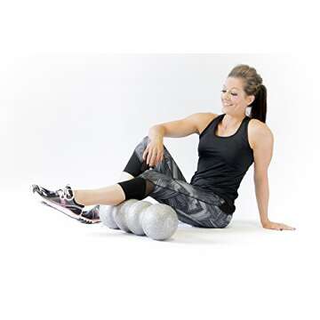 Rollga Standard - The Better Foam Roller for Flexibility, Muscle Recovery, Back & Neck Massage, & Ex...