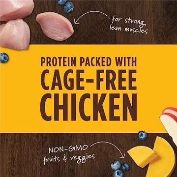 Instinct Raw Boost Mixers, Freeze Dried Dog Food Topper, Grain Free - Cage Free Chicken, 6 oz. Bag