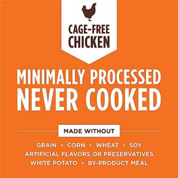 Instinct Raw Boost Mixers, Freeze Dried Dog Food Topper, Grain Free - Cage Free Chicken, 6 oz. Bag