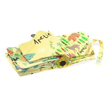 U Life Cute Cartoon Kids Animal World Map Auto Open Close Sun Rain Umbrella