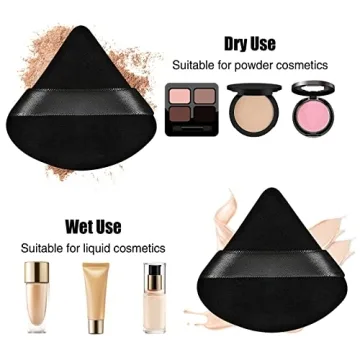 Pimoys 4 Pieces Makeup Sponge Puff Set for Flawless Skin