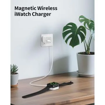 2025 Upgraded Magnetic Wireless Charger for Apple Watch