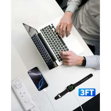 2025 Upgraded Magnetic Wireless Charger for Apple Watch