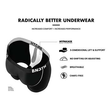 BN3TH Men's Boxer Briefs - Breathable Comfort & Style