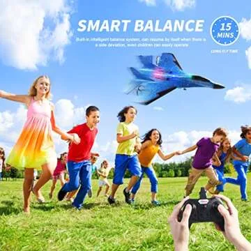 LUCKJOY RC Plane - Easy to Fly Durable Foam RC Glider