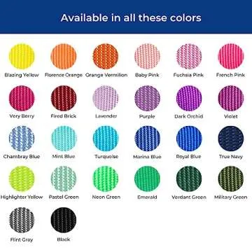 Blueberry Pet Essentials Adjustable Classic Dog Collar for Large Dogs