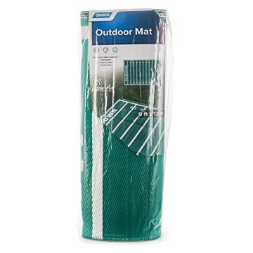 Camco Reversible Large Outdoor Rug for Camping and RV