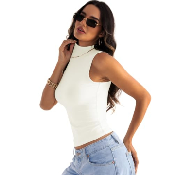 Double Lined Cozy Tank Top for Effortless Style and Comfort