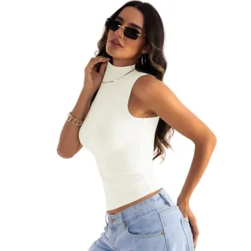 Double Lined Cozy Tank Top for Effortless Style and Comfort