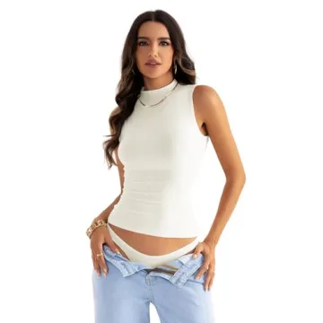 Double Lined Cozy Tank Top for Effortless Style and Comfort