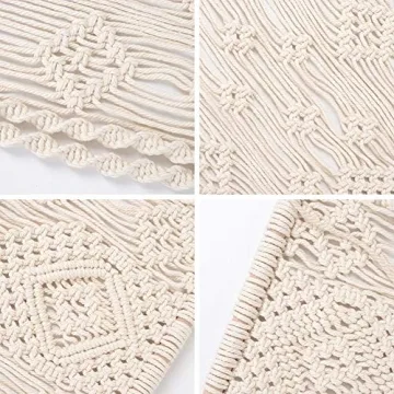 Stylish Macrame Wall Hanging Shelf for Home Decor