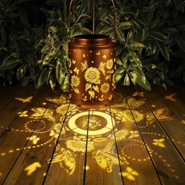 Solar Outdoor Lanterns for Garden Decor and Lighting