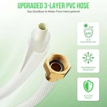 Retractable 100ft Garden Hose Reel for Easy Watering