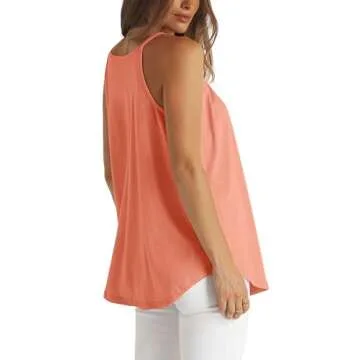 WIHOLL Plus Size Summer Tank Top - Stylish Comfort