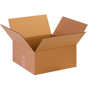 TAPE LOGIC 13 x 13 x 6 Corrugated Cardboard Boxes, Flat 13"L x 13"W x 6"H, Pack of 25 | Shipping, Pa...