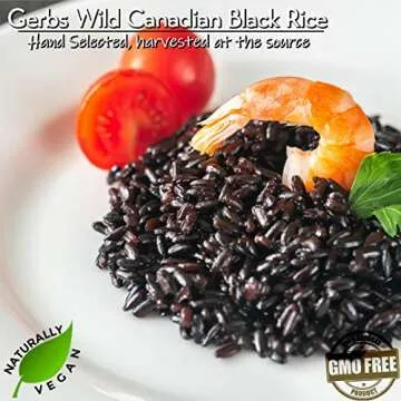 GERBS Wild Black Canadian Rice - Gluten Free & Nutritious