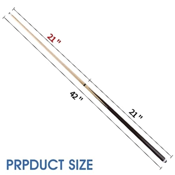 HNQQ 42" Pool Cue Stick Set - Durable and Fun