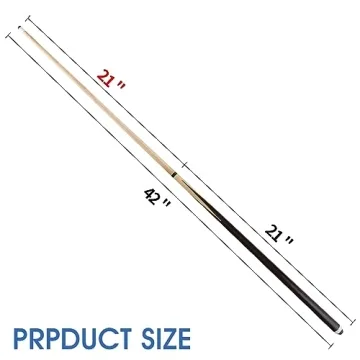 HNQQ 42" Pool Cue Stick Set - Durable and Fun