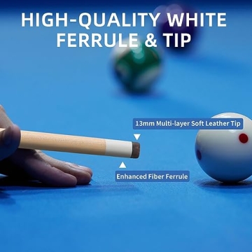 HNQQ 42" Pool Cue Stick Set - Durable and Fun