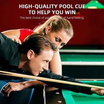HNQQ 42" Pool Cue Stick Set - Durable and Fun