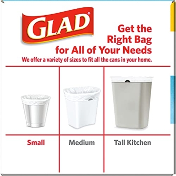 Glad Odorshield 4 Gallon Trash Bags with Febreze
