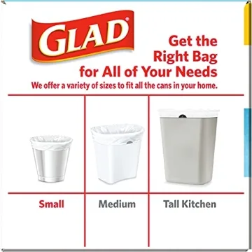 Glad Odorshield 4 Gallon Trash Bags with Febreze