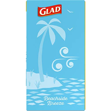 Glad Odorshield 4 Gallon Trash Bags with Febreze