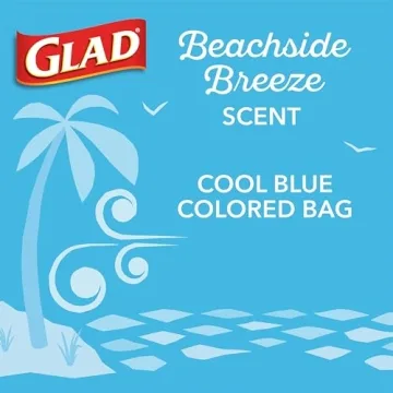 Glad Odorshield 4 Gallon Trash Bags with Febreze