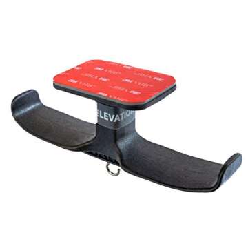 Elevation Lab The Anchor Pro - Extra Strong Under-Desk Headphone Stand Mount with Built-in Cord Mana...