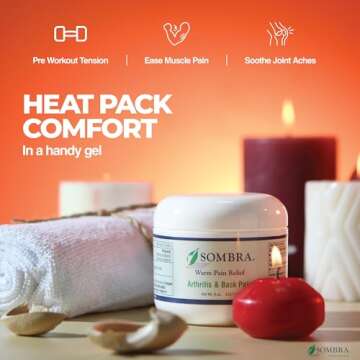 Sombra Warm Pain Relief Gel- (4oz Jar)