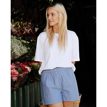 The Drop Women's Sydney Cropped T-Shirt Soft Chic Versatile