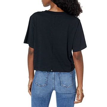 The Drop Women's Sydney Cropped T-Shirt Soft Chic Versatile