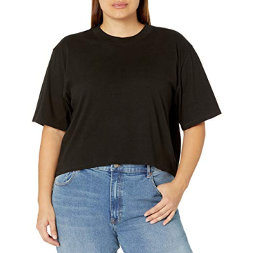 The Drop Women's Sydney Cropped T-Shirt Soft Chic Versatile
