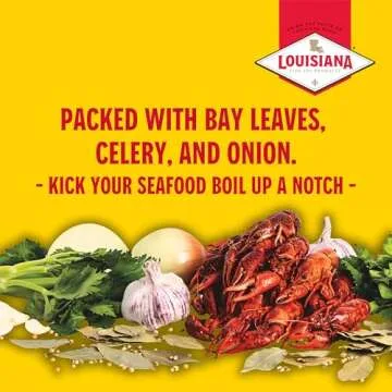 Louisiana Fish Fry, Herbal Overload Boil Booster, 8 oz (Pack of 1)