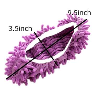 FEATHERHEAD Bontip Washable Dust Mop Slippers for All