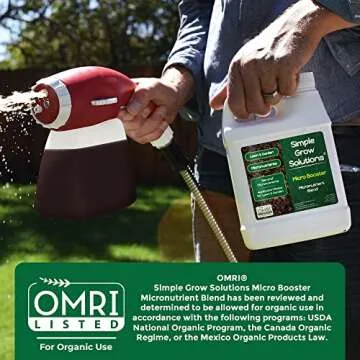 Organic Micronutrient Booster- Complete Plant & Turf Nutrients- Simple Grow Solutions- Garden & Lawn...