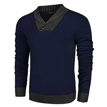 Stylish COOFANDY Men's Slim Fit Sweater for All Occasions