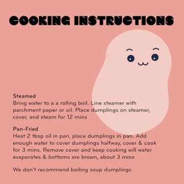 Laoban Dumplings︱Pork Soup Frozen Dumplings︱Berkshire Pork, Chives, Soy Sauce, Garlic, Carrots, Celery, Onion︱Made from Scratch with Best Ingredients︱Frozen Meals for Everyday, Dinner in Minutes | No Artificial Ingredients or Preservatives (8oz)