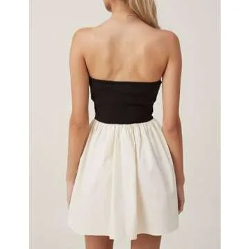 MISSACTIVER Strapless Mini Dress - Stylish Summer Chic