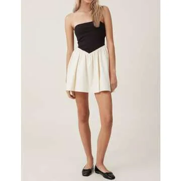 MISSACTIVER Strapless Mini Dress - Stylish Summer Chic