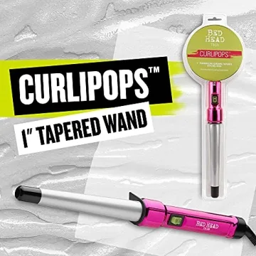 Bed Head Curlipops Tapered Curling Wand for Gorgeous Curls