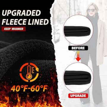 FULLSOFT Fleece Lined Leggings for Ultimate Winter Cozy Comfort