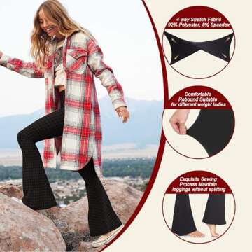 FULLSOFT Fleece Lined Leggings for Ultimate Winter Cozy Comfort