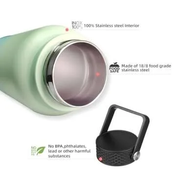 BJPKPK Insulated 27oz Water Bottle - Stylish & BPA Free