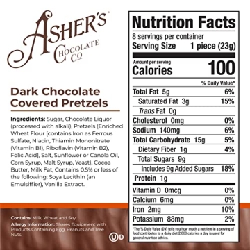 Asher's Gourmet Chocolate Pretzels - Sweet and Salty Treats